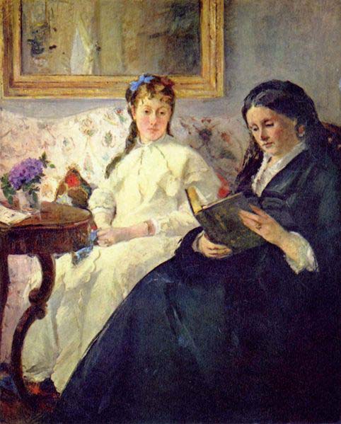 Berthe Morisot The Mother and Sister of the Artist